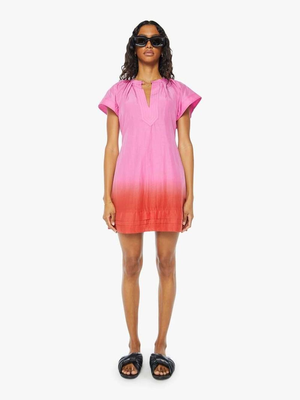Maria Cher Carol Short Sleeves Mini Dress - XL
